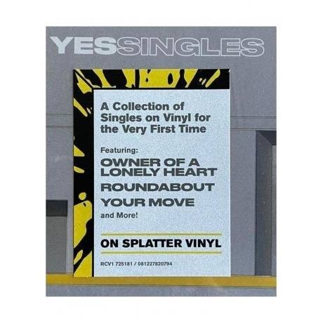 Yes - Yessingles  (0081227820794) виниловая пластинка - фото 8