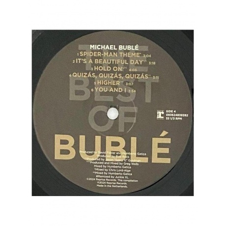 Michael Buble - The Best Of Buble  (0093624839392) виниловая пластинка - фото 8