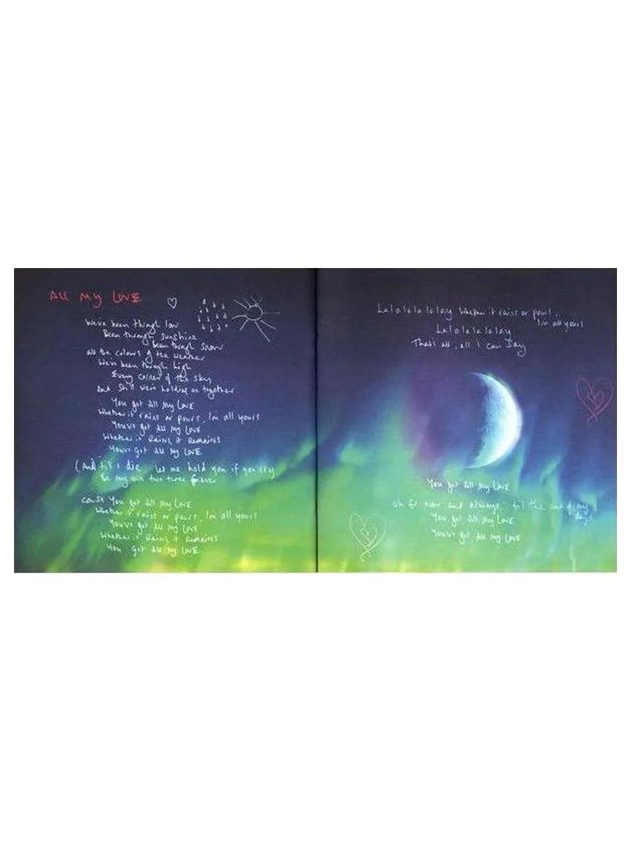Coldplay - Moon Music (Clear) (5021732505224) виниловая пластинка - фото 16