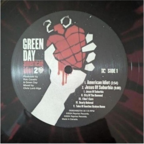 Green Day - American Idiot  (0093624862734) виниловая пластинка - фото 5