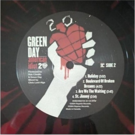 Green Day - American Idiot  (0093624862734) виниловая пластинка - фото 6