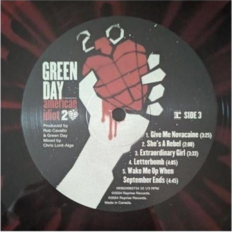 Green Day - American Idiot  (0093624862734) виниловая пластинка - фото 7