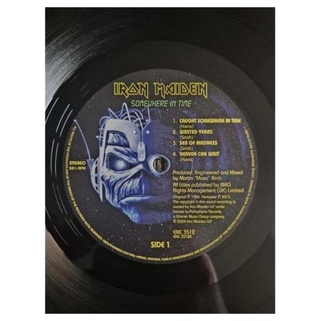 Iron Maiden - Somewhere In Time (5054197784385) виниловая пластинка - фото 8