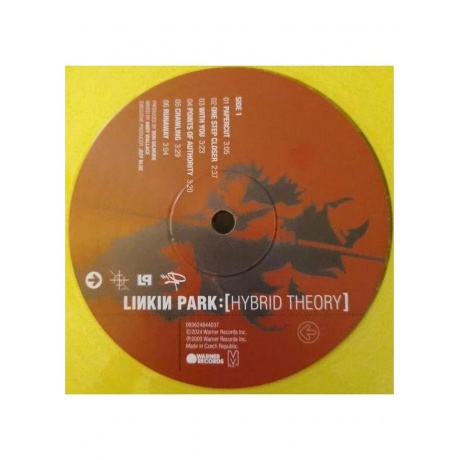 Linkin Park - Hybrid Theory (Translucent Yellow) (93624844037) виниловая пластинка - фото 6