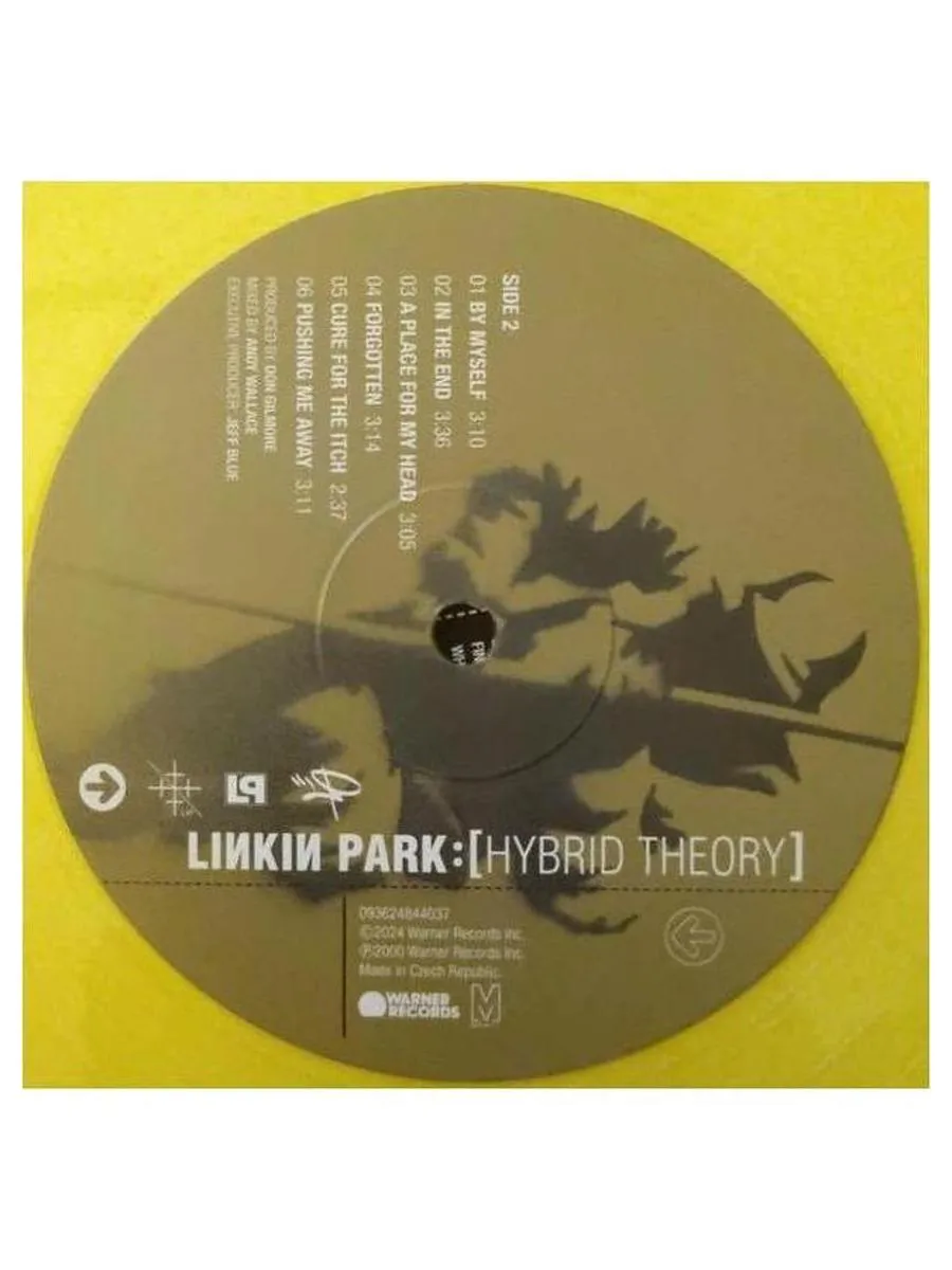 Linkin Park - Hybrid Theory (Translucent Yellow) (93624844037) виниловая пластинка - фото 7