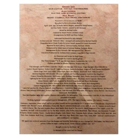 Rush - Counterparts  (0603497823253) виниловая пластинка - фото 11