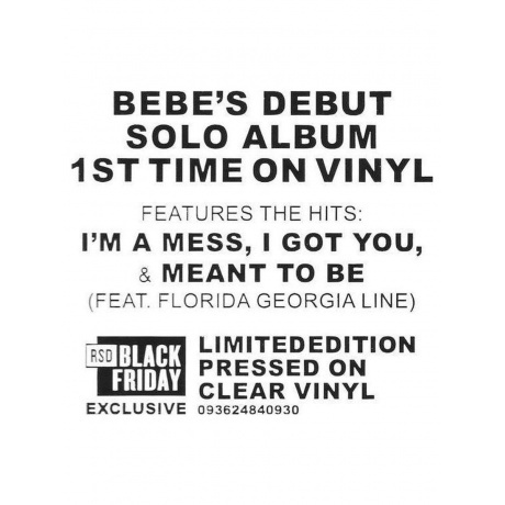 Bebe Rexha - Expectations  (0093624840930) виниловая пластинка - фото 9