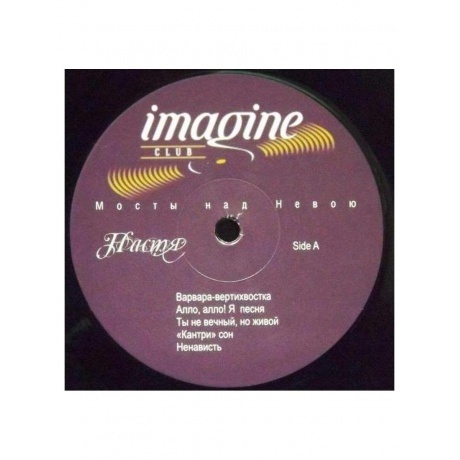 Настя - Мосты Над Невою (4640004136778) виниловая пластинка - фото 3