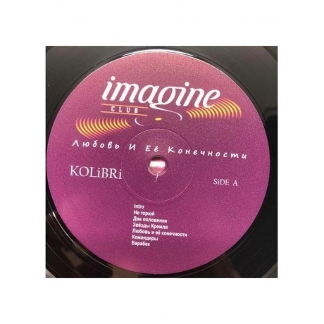 Колибри - Любовь и ее конечности (4640004136761) виниловая пластинка - фото 5