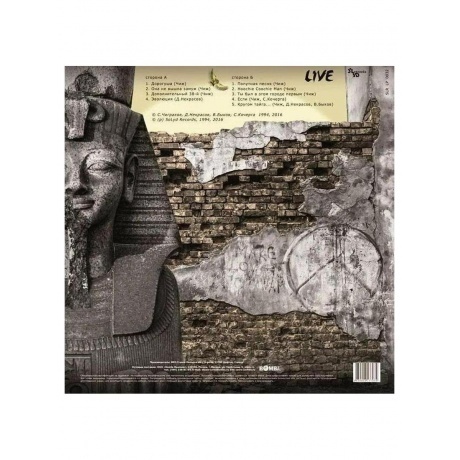 Чиж &amp; Сo - Live (4640004137034) виниловая пластинка - фото 2