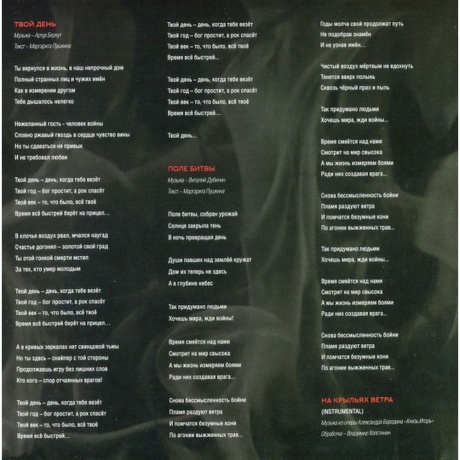 Ария - Армагеддон (Crystal Red) (4680068803001) виниловая пластинка - фото 13