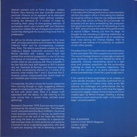 Jean Michel Jarre - Equinoxe (4099964139198) виниловая пластинка - фото 5