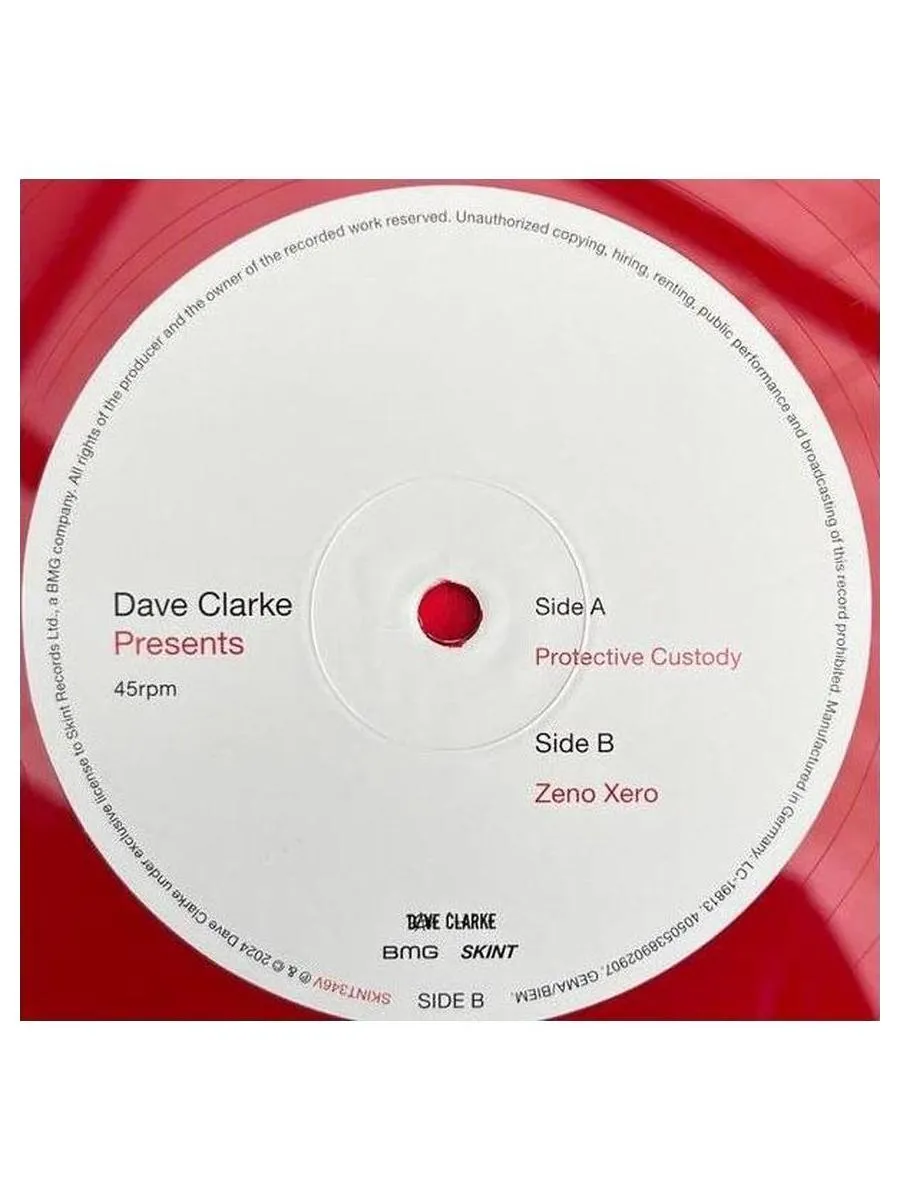 Dave Clarke - Archive One (Box) (coloured) (4050538903638) виниловая пластинка - фото 14