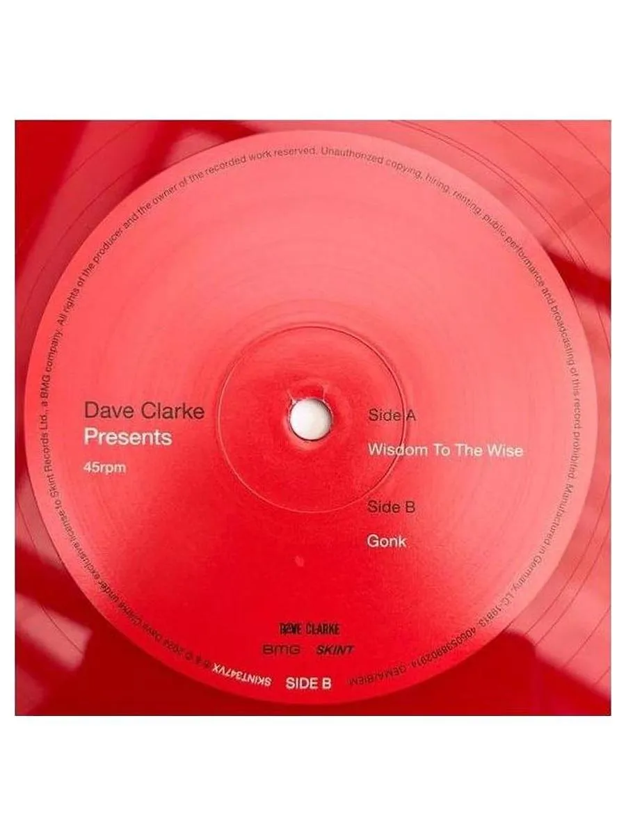 Dave Clarke - Archive One (Box) (coloured) (4050538903638) виниловая пластинка - фото 19