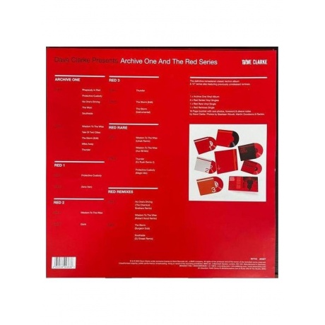 Dave Clarke - Archive One (Box) (coloured) (4050538903638) виниловая пластинка - фото 3