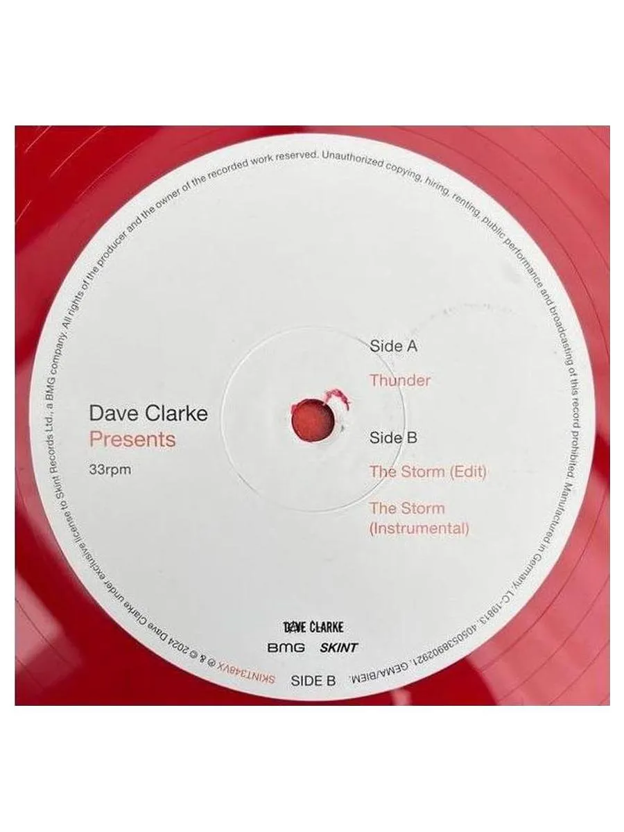 Dave Clarke - Archive One (Box) (coloured) (4050538903638) виниловая пластинка - фото 23