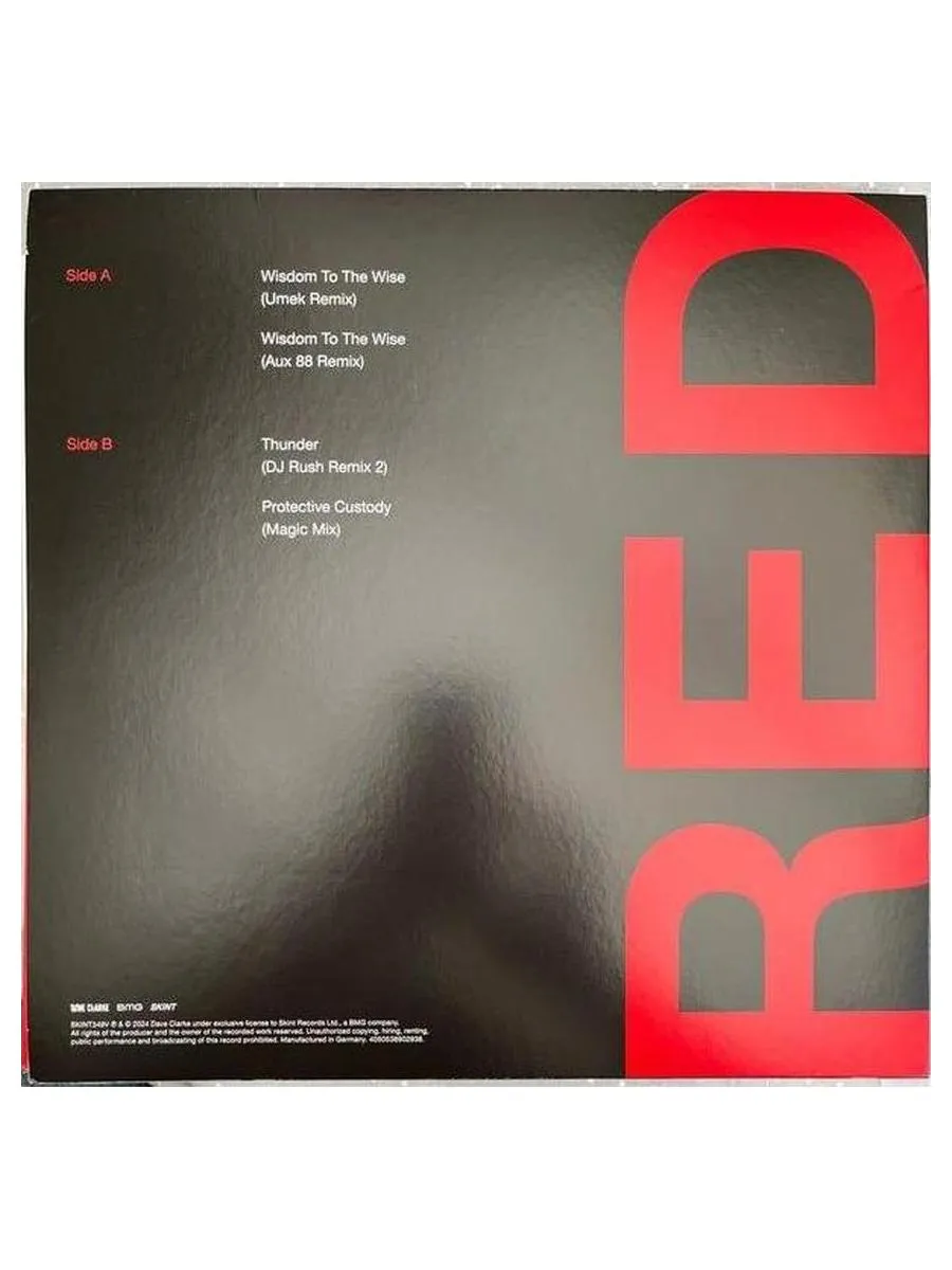 Dave Clarke - Archive One (Box) (coloured) (4050538903638) виниловая пластинка - фото 25