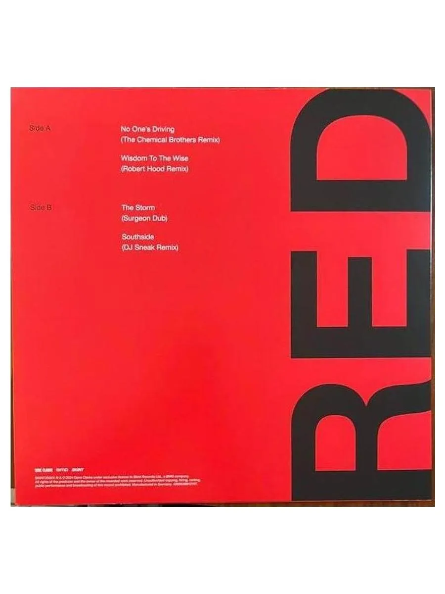 Dave Clarke - Archive One (Box) (coloured) (4050538903638) виниловая пластинка - фото 29