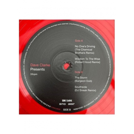 Dave Clarke - Archive One (Box) (coloured) (4050538903638) виниловая пластинка - фото 31