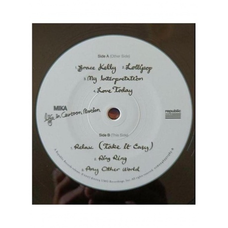 Mika - Life In Cartoon Motion (0602465571585) виниловая пластинка - фото 6