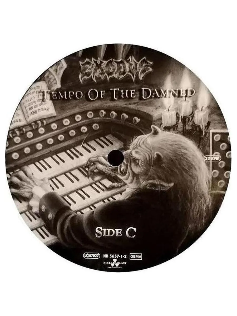 Exodus - Tempo Of The Damned (0727361565718) виниловая пластинка - фото 7