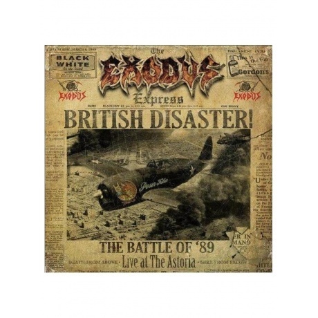 

Exodus - British Disaster: The Battle Of '89 (coloured) (0727361532918) виниловая пластинка
