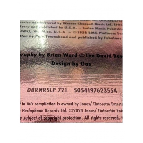 David Bowie - Rock 'N' Roll Star! (5054197623554) виниловая пластинка - фото 5