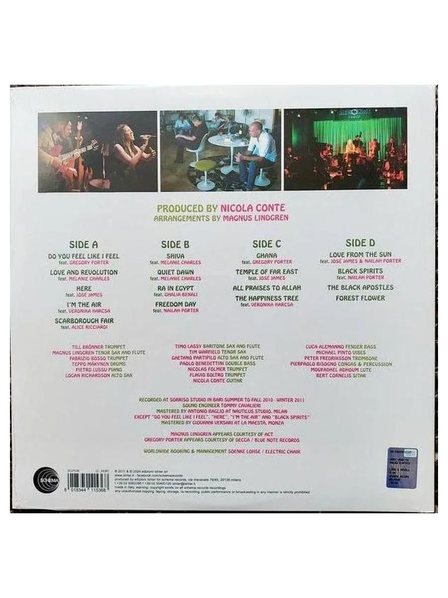 Paolo Conte - Love &amp; Revolution (8018344115368) виниловая пластинка - фото 2