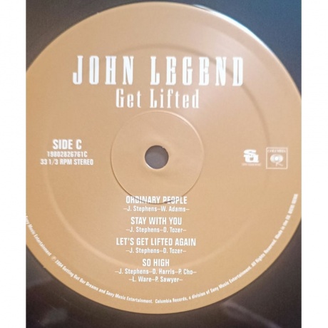 John Legend - Get Lifted (0198028267618) виниловая пластинка - фото 5