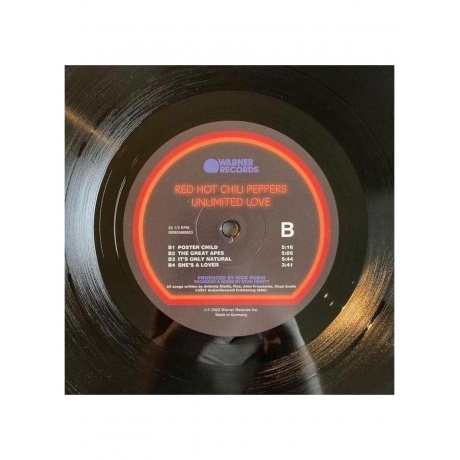 Red Hot Chili Peppers - Unlimited Love (0093624874720) виниловая пластинка - фото 6