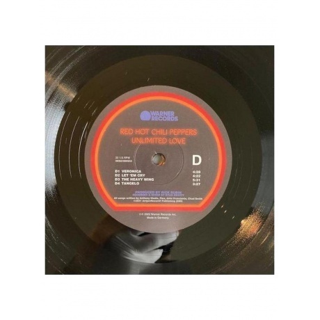 Red Hot Chili Peppers - Unlimited Love (0093624874720) виниловая пластинка - фото 8