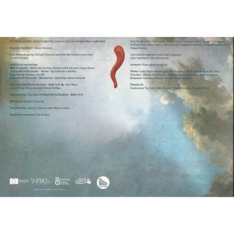 Ludovico Einaudi - Taranta Project (8030482001600) виниловая пластинка - фото 7