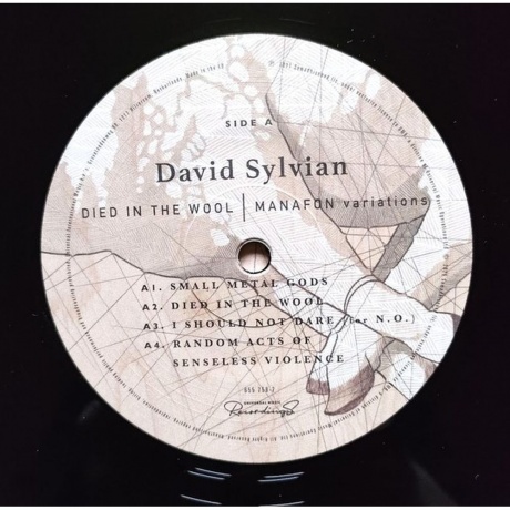 David Sylvian - Died In The Wool (0602465575910) виниловая пластинка - фото 8