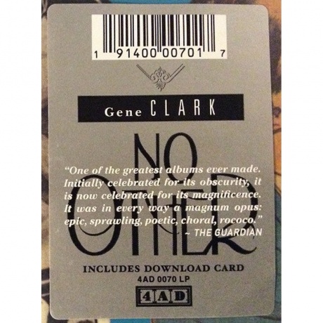 Gene Clark - No Other (0191400007017) виниловая пластинка - фото 7