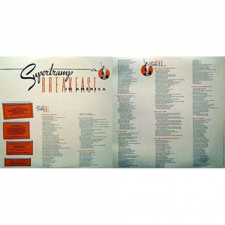 Supertramp - Breakfast In America (0075021370814) виниловая пластинка - фото 2