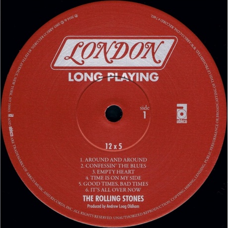 The Rolling Stones - 12 x 5 (0018771211716) виниловая пластинка - фото 4