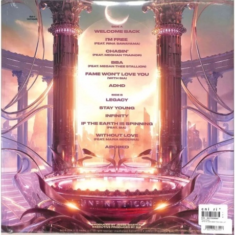 Paris Hilton - Infinite Icon (coloured) (5021732363947) виниловая пластинка - фото 2