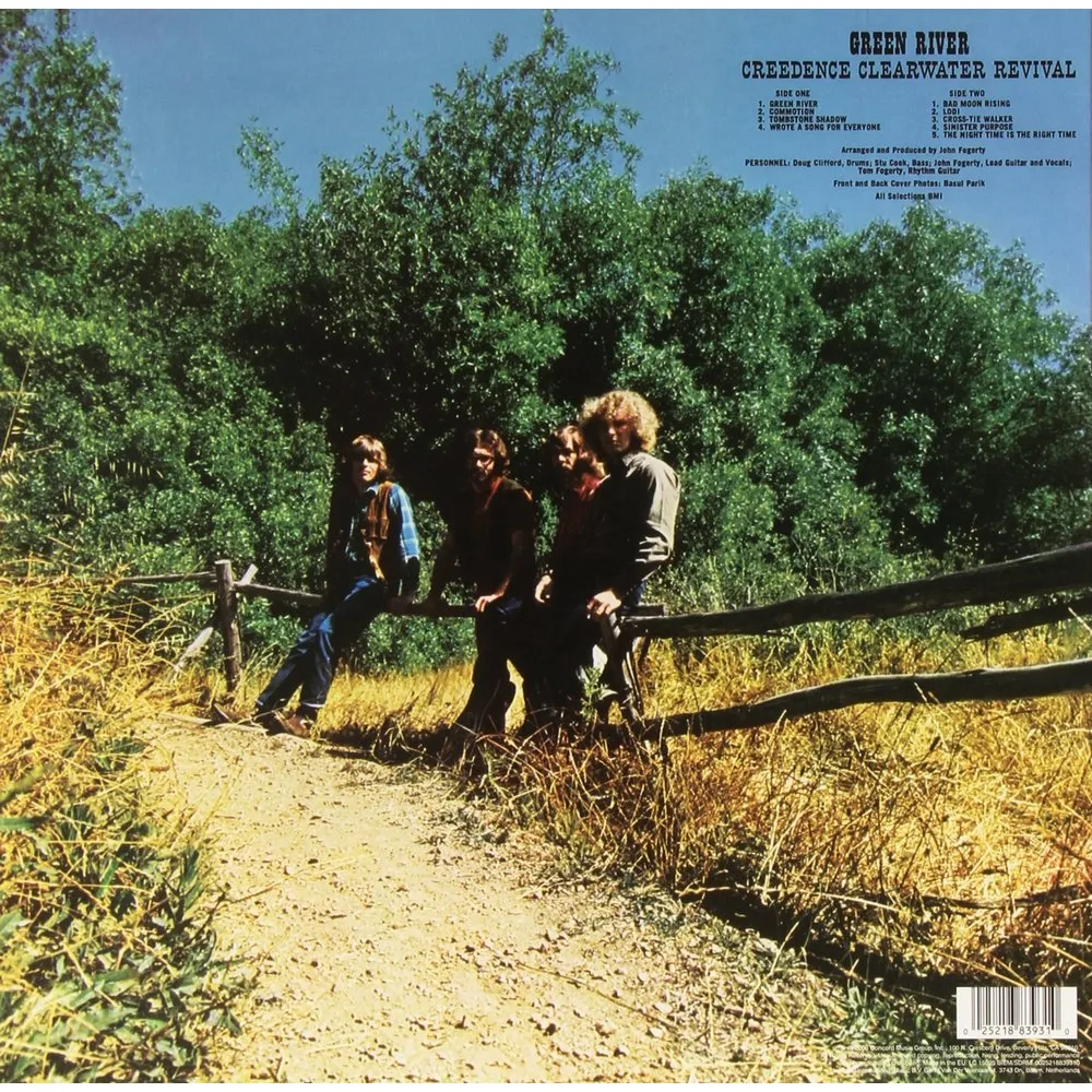 Creedence Clearwater Revival - Green River (coloured) (0888072639935) виниловая пластинка - фото 2