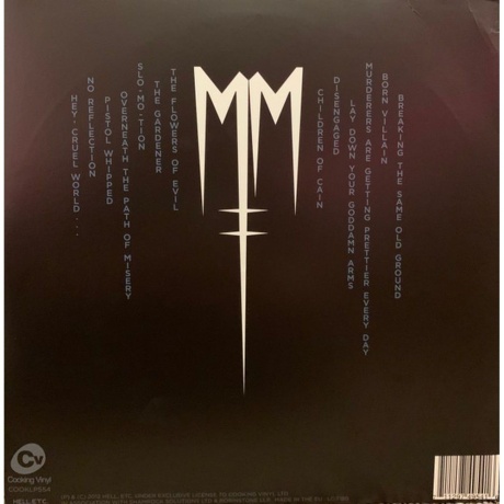 Marilyn Manson - Born Villain (0711297495416) виниловая пластинка - фото 3