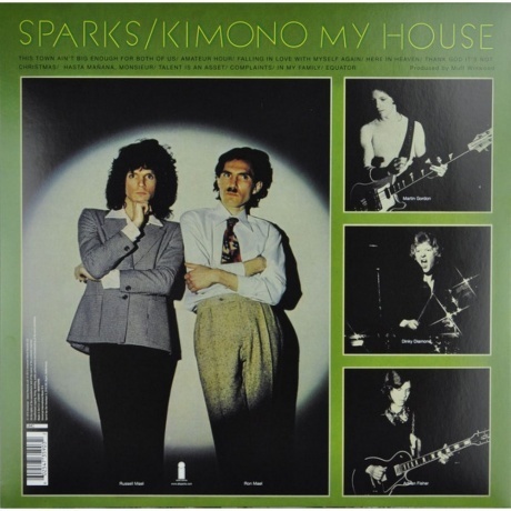 Sparks - Kimono My House (coloured) (5014797912274) виниловая пластинка - фото 2