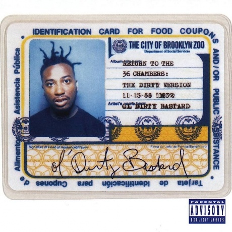 Ol Dirty Bastard - Return To The 36 Chambers 0664425271614 виниловая пластинка 6200₽