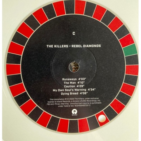 The Killers - Rebel Diamonds (coloured) (0602458582888) виниловая пластинка - фото 6