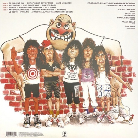 Anthrax - State Of Euphoria (0602567863311) виниловая пластинка - фото 2