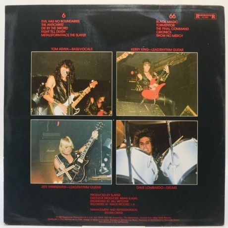 Slayer - Show No Mercy (0039841579116) виниловая пластинка - фото 4