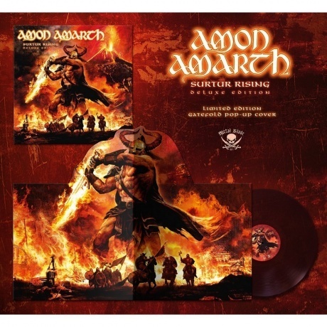 Amon Amarth - Surtur Rising (coloured) (0039842519517) виниловая пластинка - фото 2