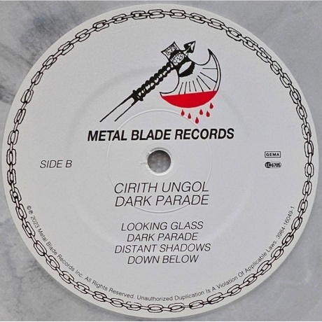 Cirith Ungol - Dark Parade (coloured) (0039841604955) виниловая пластинка - фото 7