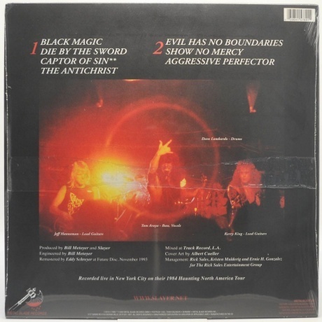 Slayer - Live Undead (0039841578911) виниловая пластинка - фото 2