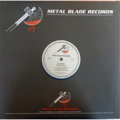 Slayer - Live Undead (coloured) (0039841578973) виниловая пластинка - фото 6