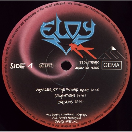 Eloy - Ra (coloured) (0885513004819) виниловая пластинка - фото 5