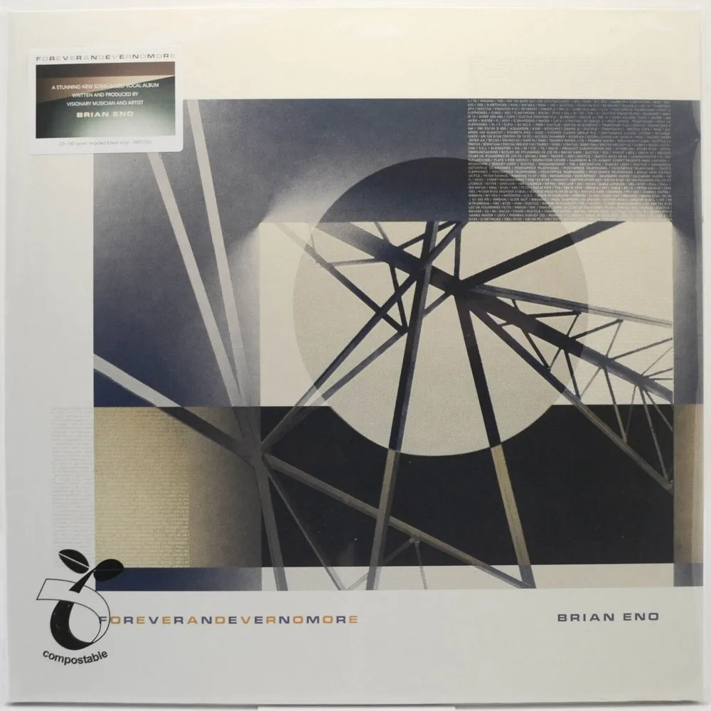 Brian Eno - Foreverandevernomore (coloured) (0602448013705) виниловая пластинка - фото 2
